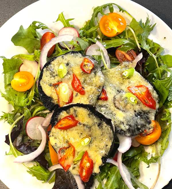 Baked Portobello Mushrooms