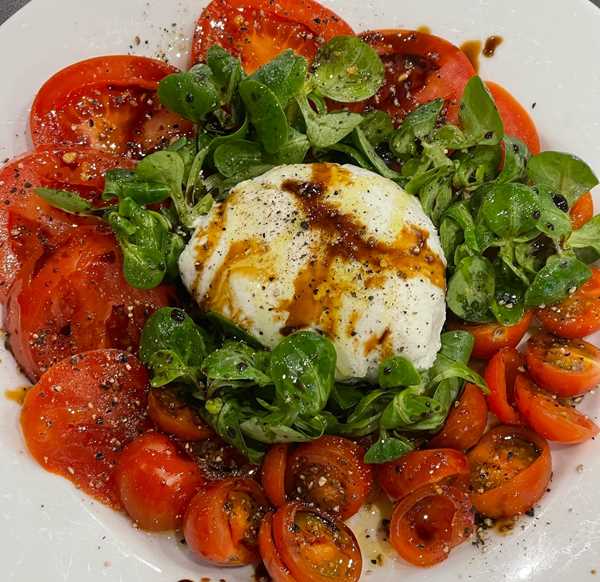 Burrata Tomato Salad