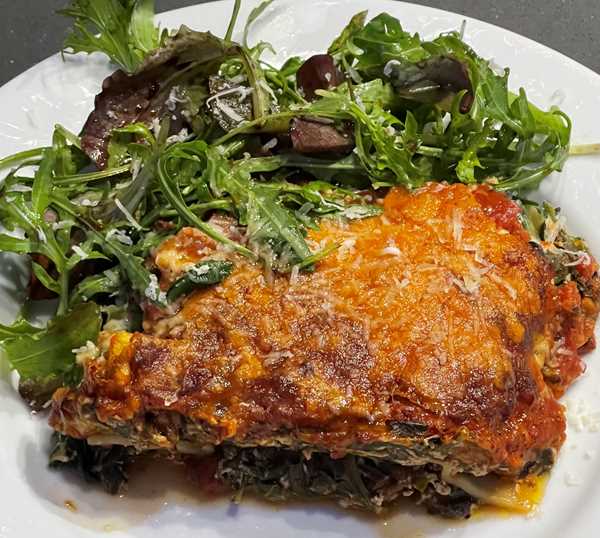 Easy Vegetarian Lasagne