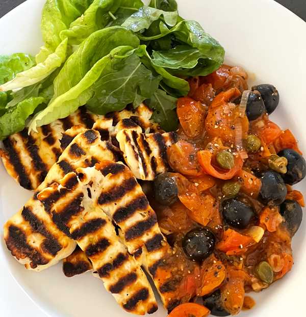 Halloumi Trapanese